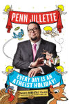 Book cover with Penn Jillette